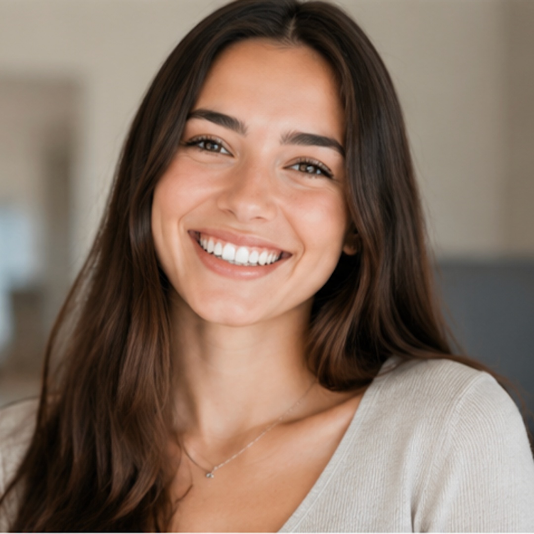 Adelaide Orthodontists | Teen smiling post braces treatment with a happy result