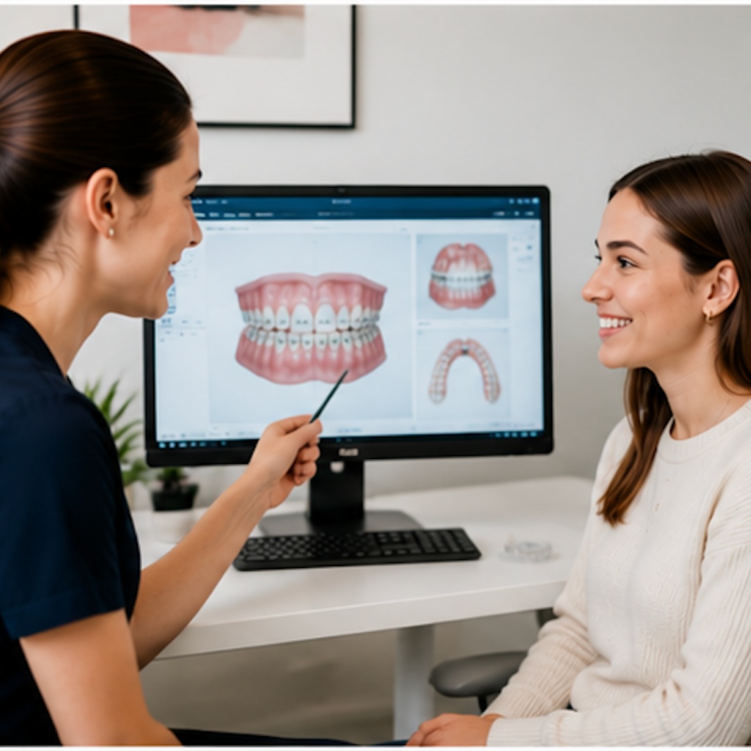 Adelaide Orthodontists | Specialist orthodontist fitting clear ceramic braces