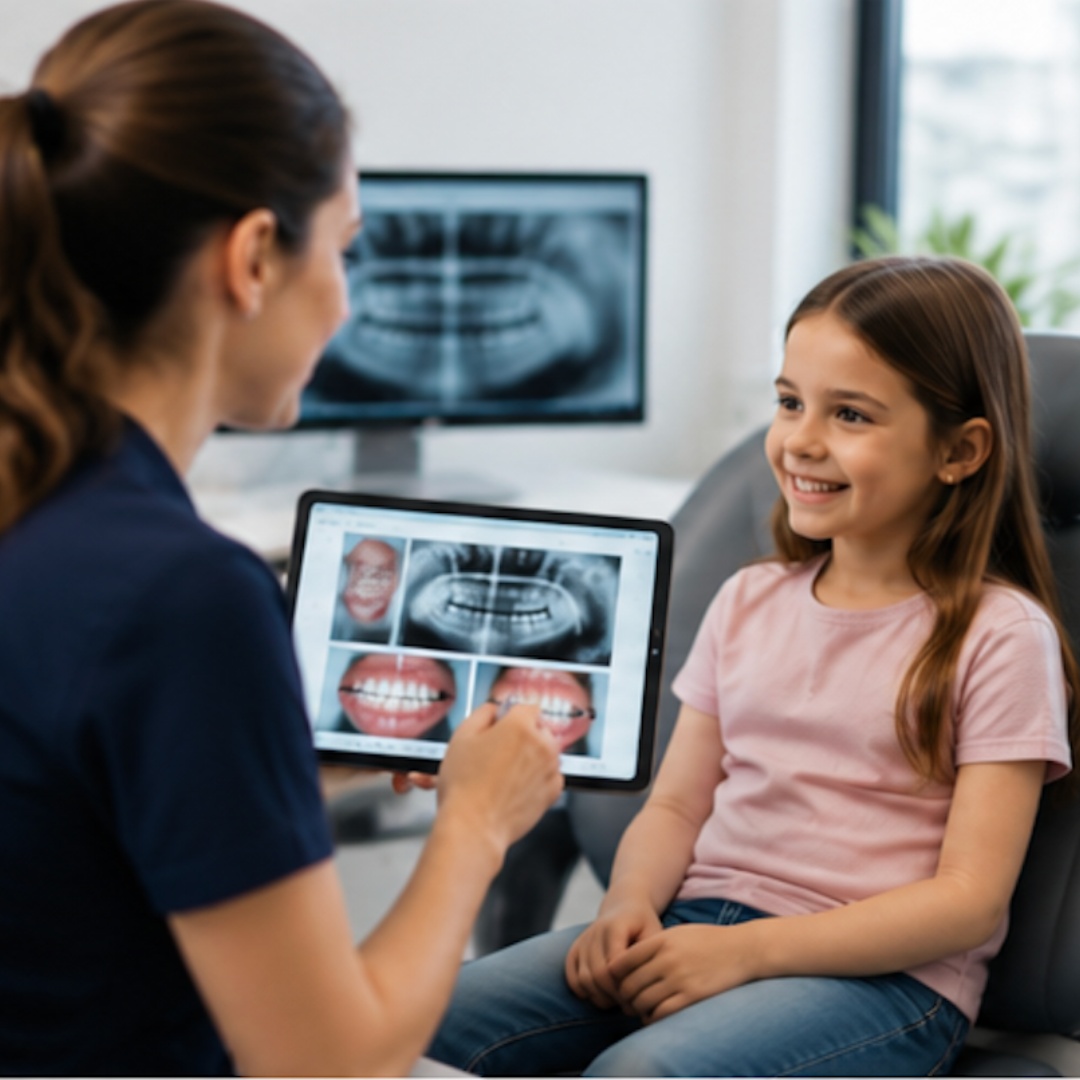 Adelaide Orthodontists | Child attending early orthodontic assessment in Adelaide