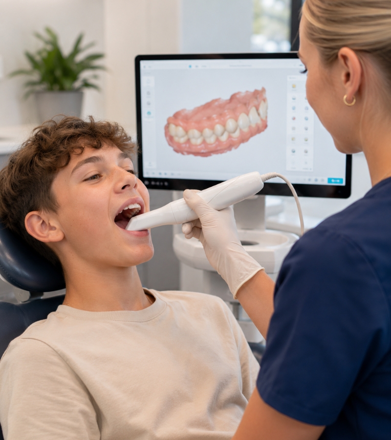 Adelaide Orthodontists | Advanced digital scanning for braces treatment planning